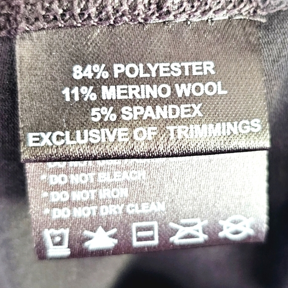 Paradox Athleisure Merino Wool Blend Long Sleeves Base Layer Size S - Picture 4 of 6